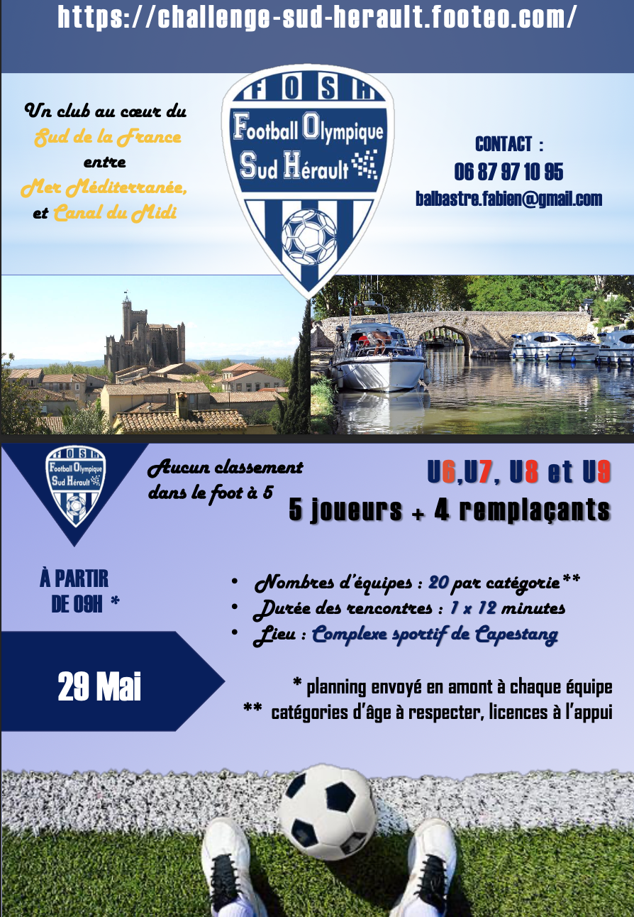 Tournois Internationaux Sud Hérault 2025